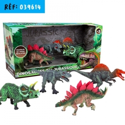 DINOSAURE x4 12cm