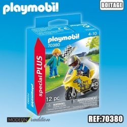 PLAYMOBIL ENFANTS + MOTO