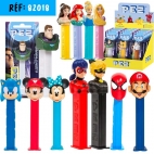 PEZ +1 RECH PRINC./MIRACUL./MARIO/BUZ/MICKEY/MARVEL/SONIC 8,5 G