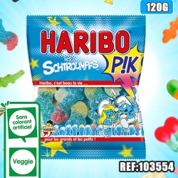 HARIBO sachet SCHTROUMPF PIK 120 G