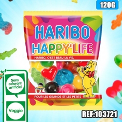 HARIBO sachet HAPPY LIFE 120g