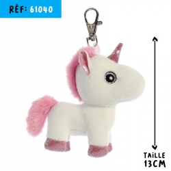 PORTE CLES LICORNE 13 CM