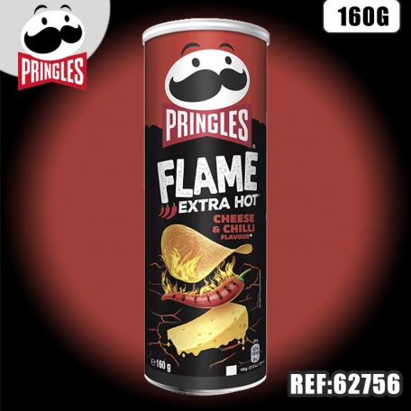 PRINGLES 160 G FLAME CHEESEetCHILLI (S20)