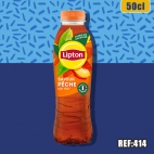 LIPTON ICE TEA PECHE 50cl PET dont taxe sucre 0,02
