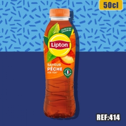 LIPTON ICE TEA PECHE 50cl PET dont taxe sucre 0,02