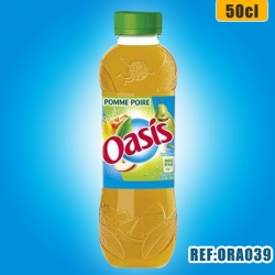 OASIS POMME POIRE 50cl PET dont taxe sucre 0,105€ HT