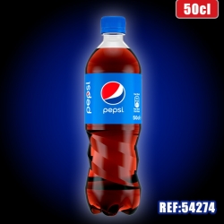 PEPSI REGULAR 50cl PET dont taxe sucre 0,0491€ HT