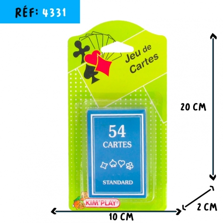JEU DE 54 CARTES