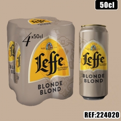 LEFFE BLONDE CANETTE 50CL 