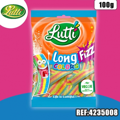 LUTTI LONG FIZZ COLORS 100 G